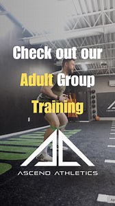 Adult group training at ascend athletics 🚀 Get strong at any age - welcome to all levels of fitness especially beginners or for those who are just getting back into the gym! With our SMALL GROUP PRIVATE TRAINING you get the individualized attention you need with modifications based on your level of fitness Dm to learn more and get started TODAY Together we ascend 🚀 | Ascend Athletics