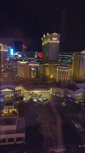 Las Vegas Strip view from Flamingo Go Room