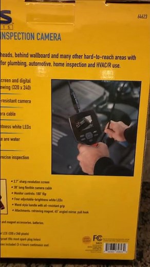 Digital Video Inspection Camera #harborfreighttools #inspectioncamera