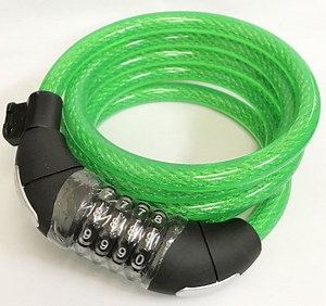 Master Security 4 Digit Combination Bike Cable Lock