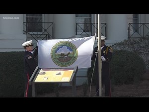 Macon's first Natives return for the Muscogee Creek Nation flag ceremony