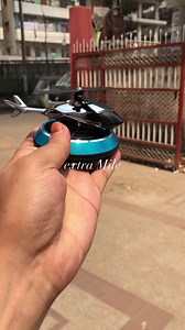 Solar Dashboard Helicopter Perfume Showpiece in Stock | Extra Mile