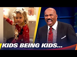 These Kids Had Me Crying Laughing | Steve Harvey