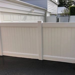 [Hot Item] Hsj Privacy PVC UV Best Privacy Fence Vinyl Panels 6X8 Plastic Wall Panel Outdoor Fence Post and Panel