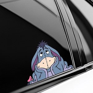 Pooh Peeker Transparent Car Decal, Tigger Piglet Eeyore Peeker Peeking Car Window Decals - Bumper Waterproof Stickers AXHE07 - Etsy