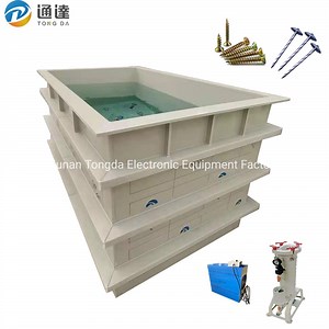 [Hot Item] Tongda11 Hang Electroplating Tank for Copper Nickel Chrome Plating Line Use PP/PVC Bath