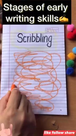 4.5K views · 36 shares | STAGES OF EARLY WRITING SKILLS #littleteacher #writingskills #prewritingskills #kindergarten | Little Teacher Riley & Twins | Facebook