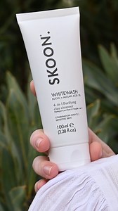 Same skin-loving cleanser, fresh new tube 🤍 The SKOON. Whitewash Purifying Clay Cleanser now comes in an easy, airless tube. It gently lifts dirt and oil without drying your skin, leaving it soft, calm and super clean 🪷 Get yours from FtN today! | Faithful To Nature