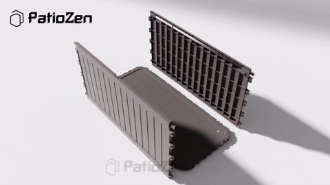 230 Gallon Resin Deck Box, Lockable Patio Outdoor Storage Box for Furniture, Garden Tools and Tools Storage, Waterproof Outside Storage Boxes - Black