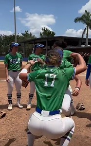 Softball celebrations