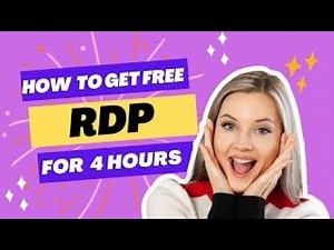 "Free 4-Hour RDP Tutorial | Master Remote Desktop Connections"