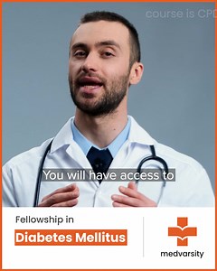 15K views · 4.2K reactions | Continue your medical education after MBBS with Fellowship in Diabetes Mellitus ➡️Gain advanced knowledge & skills in the diagnosis, management & treatment of diabetes ➡️Get new job opportunities ➡️Increase your earning potential & grow your medical practice | Medvarsity | Facebook