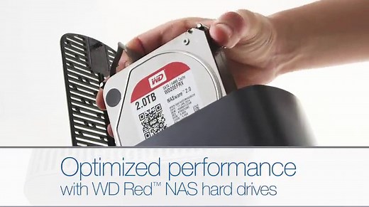 WD My Cloud EX2 Diskless Network Attached Storage - NAS - WDBVKW0000NCH-NESN