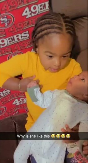 Mom Laughs After Toddler Daughter Tries To Breastfeed Baby Brother