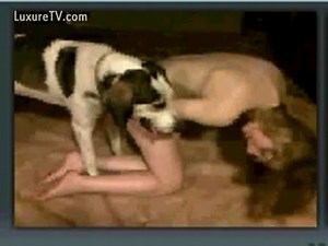 Naughty redhead milf with a natural body enjoying animal sex