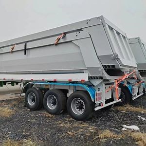 [Hot Item] Tipper Utility-Axle 30/40/45cbm Rear U-Tipper Dump Semi Trailer with Hydraulic