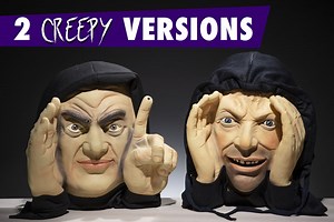Scary Peeper: A creepy window display for truly frightening pranks.