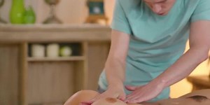 Hiding Under The Massage Table