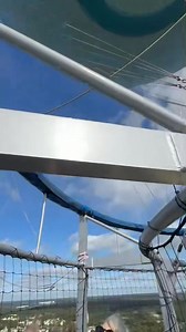 Kathy and I at Disney Springs on a hot air balloon ride! We’re 1000 feet up! Lol | Wesley Eure