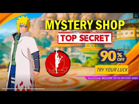 New Mystery Shop Event Free Fire | Naruto Chapter Mystery Shop | Free Fire New Event Today