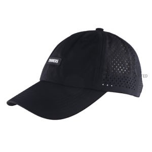 [Hot Item] Custom Black Nylon Embroidered Metal Buckle Baseball Caps Sports-Cap