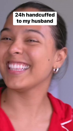 12K views · 421 reactions | Handcuffing my husband for 24h  #reels #husband #handcuffs #wife #prank #couplegoals | Natalies Outlet | Facebook