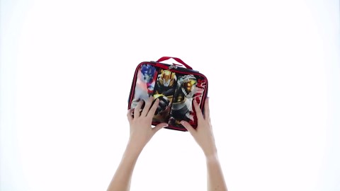 Transformers Lunch Box Autobots Optimus Prime Bumblebee Grimlock Insulated Lunch Tote Bag 10"