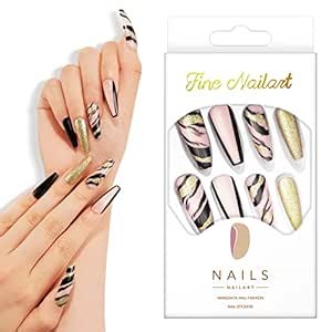 24 Pcs Press On Nails, Christmas Press on Nails Long, Acrylic Fake Nails with Nail Glue Matte Artificial False Nails, Christmas Acrylic Nails for Women DIY Christmas Nail Decorations (pink2)