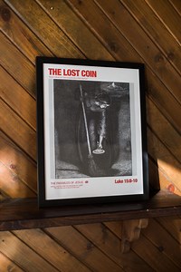 Parable of the Lost Coin Poster, Luke 15 Scripture Art, Finding the Lost, Christian Wall Decor, Joy in Heaven Print, Bible Verse Gift - Etsy