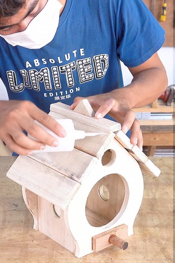 5.6K views · 213 reactions | Build Adorable Build House From Old Pallates #reels #woodworking #woodwork #woodart #woodcrafts #woodcave #carpentry #carpenter | Woodworking Ideas | Facebook