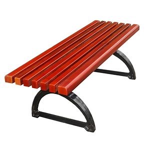 [Hot Item] Design Outdoor Furniture Outside Park Garden Backless Wood Plastic Composite Bench Seat