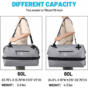 [Hot Item] Waterproof Duffel Bag Rolltop Dry Backpack Bags for Camping, Travel, Gym Bag