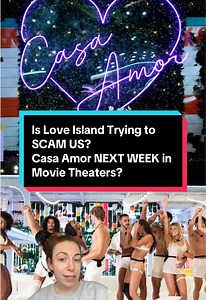 ANNOUNCED: Love Island USA and Peacock are teaming up with Fandango to give us Casa Amor next week, in movie thearters? Babe, we have love island at home why would i get scammed going to the movies to watch it? #LoveIslandUSA #LIUSA #TikTokConfessionalContest #TikTokEntNewsProgram