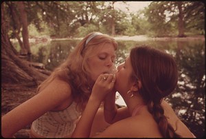 Sensual photos of teens smoking marijuana, taken for the U.S. government in 1973