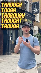 9.5K views · 612 reactions | How do you pronounce though tough thought thorough through? #learnenglish #englishpronunciation #pronunciation | Learn English with Papa Teach Me | Facebook