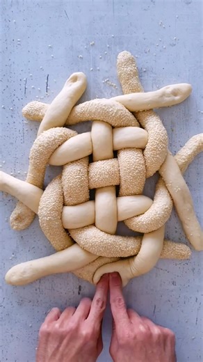 83K views · 268 reactions | Braiding bread with love & flour! | MetDaan Cakes | Facebook