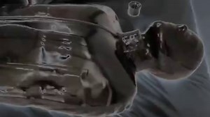 You’re sealed inside thick, glossy rubber, your face erased, body compressed into a sweating, anonymous gimp. No voice, no identity—just helpless, locked flesh for use. Pure, irreversible objectification.Rubber bondage videos at https://t.co/gQaUyJ7Lh5