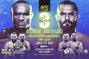 UFC 251: Usman vs. Masvidal fight card, date, start time and where to watch