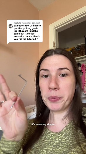 Installing a Quilt Guide on Your Sewing Machine
