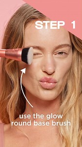 21 reactions | Ready, set, GLOW ✨ Welcome to Technique 101: Blending Foundation STEP 1) grab your essential NEW Glow Round Base Brush STEP 2) seamlessly blend your liquid + cream foundation STEP 3) buff, buff, buff for that airbrushed base Shop the makeup changing Glow Round Base Brush now @ultabeauty  | Real Techniques | Facebook