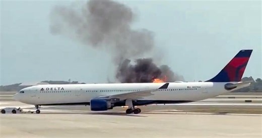 Delta passengers describe Orlando plane fire