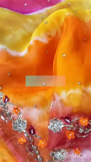 Tie dye Muslin Silk with Karchupi work Fully designed by Silk Heaven #silk #muslin #muslinsaree #tiedye #silkheavensaree #muslinsilk #puresilk #soft #reelsvideo #reelsfb #silk_heaven #karchupi #Rajshahi #MadeInBangladesh 🇧🇩 | Silk Heaven