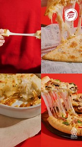Cheese lovers, kalau video ini lewat di kamu, waktunya kamu ke Pizza Hut buat pesan menu-menu cheese favoritmu 🧀 Mau pizza, pasta, sampai appetizer, pasti nikmat dengan keju melimpah, apalagi semuanya pakai REAL cheese 😍 Yuk, langsung pesan di Pizza Hut Restaurant sekarang! #RealCheese #BeefLasagna #StuffedCrustSuperSupreme #MeltsCheeseOverload #CheeseRolls #PizzaHutIndonesia #PizzaHutRestaurant #PizzaHutRistorante | Pizza Hut Indonesia (Official)