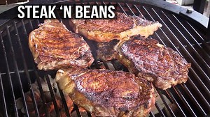 #bbqpitboys Steak n' Beans | BBQ Pit Boys