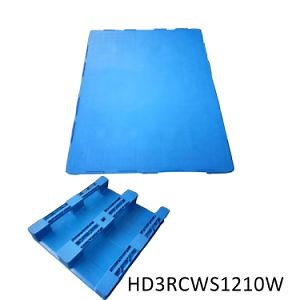 [Hot Item] Large Flat HDPE Recycle Rack Plastic Pallet for Industry