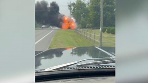 Dune buggy explodes near Silver Lake fire station; witness tried to help before blast