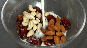 2.5K views · 21 reactions | Add milk into dates and nuts you will be surprised with the result!!! | Hands Touch | Facebook