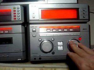 Sony MHC-NX3AV мой музцентр в мастерской