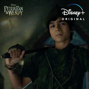 NOW he’s showing off. ✨⚔️ #PeterPanAndWendy is now streaming, only on #DisneyPlus. | Disney