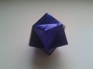 Como hacer una pelota de papel (tetradecaedro)